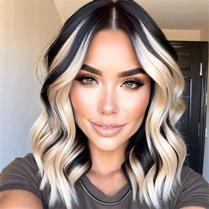 30+ Blonde Hair with Black Underneath Hair Color Ideas BeastBeauty