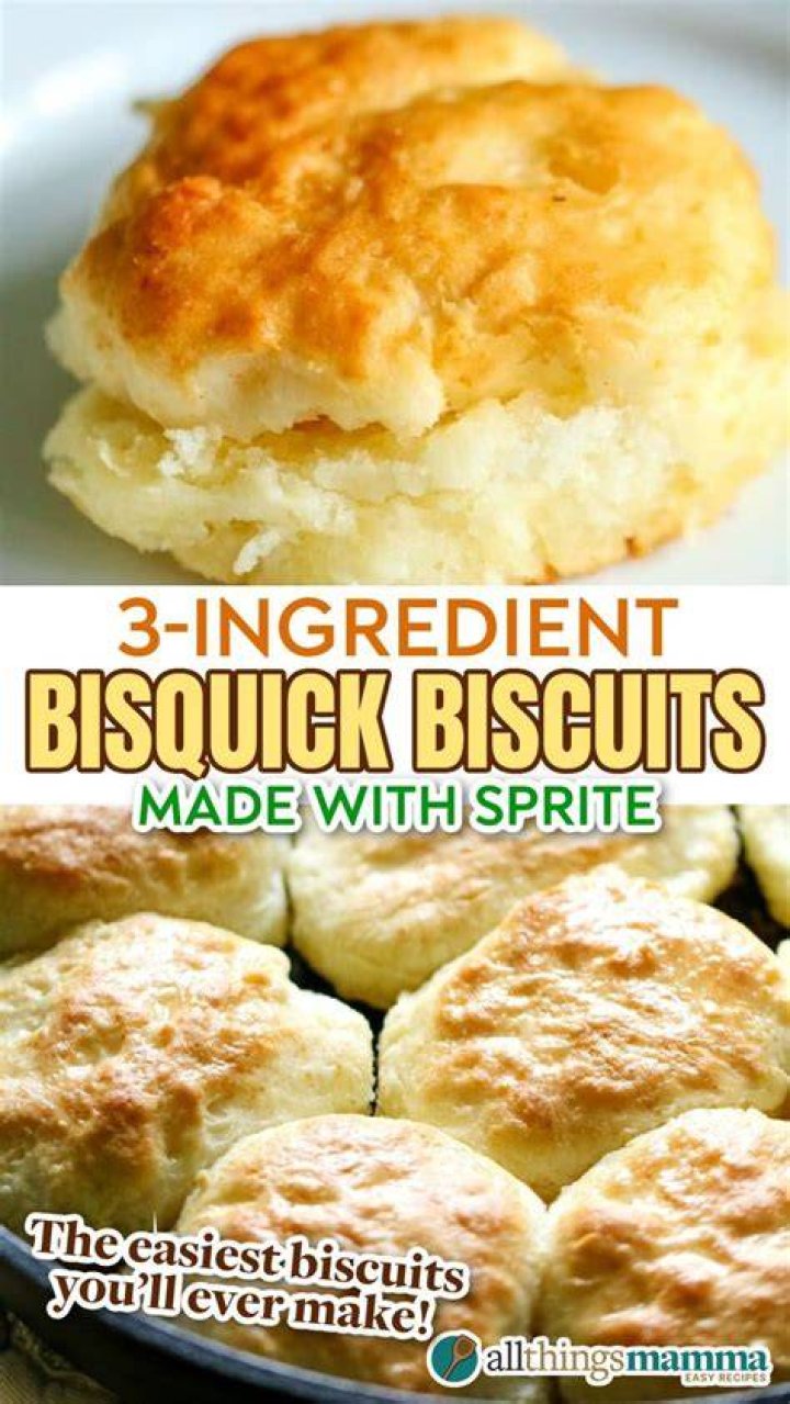3Ingredient Bisquick Biscuits made with Sprite Best Birthday Ever