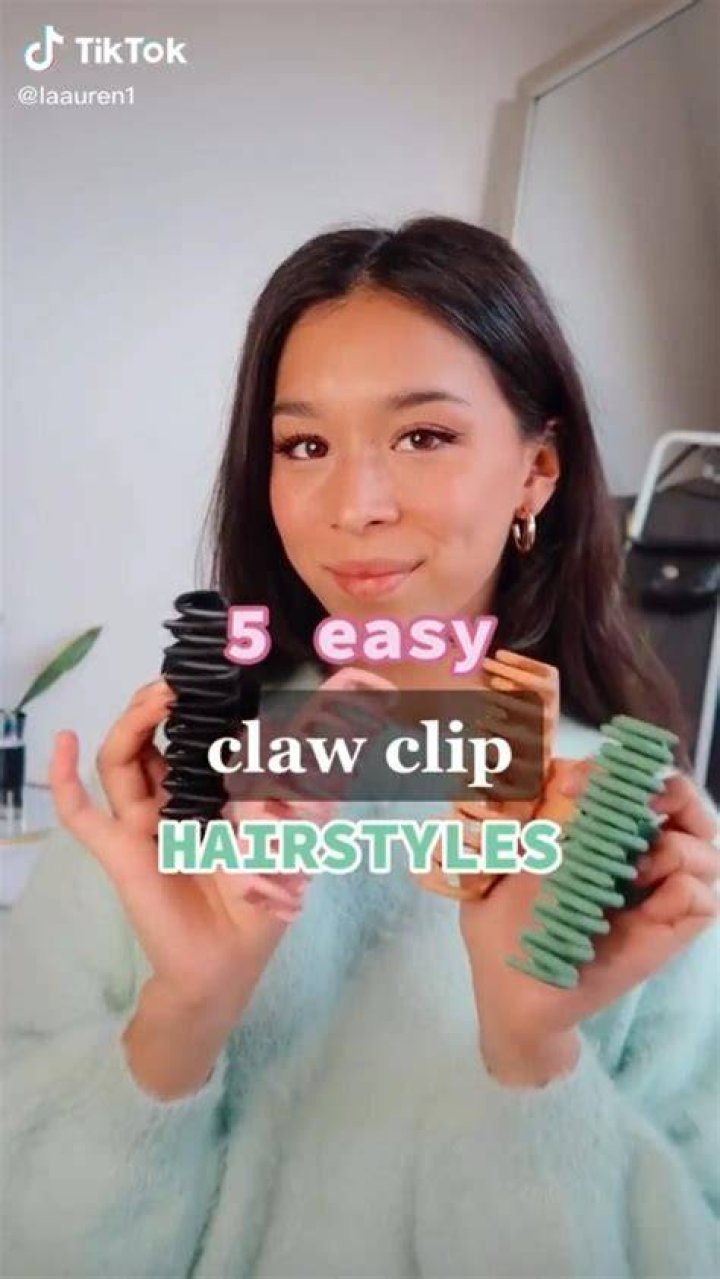 5 Easy Claw Clip Hairstyles You Have to Try Clip hairstyles, Long