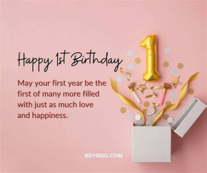 75 Happy 1st Birthday Wishes For Baby Girl