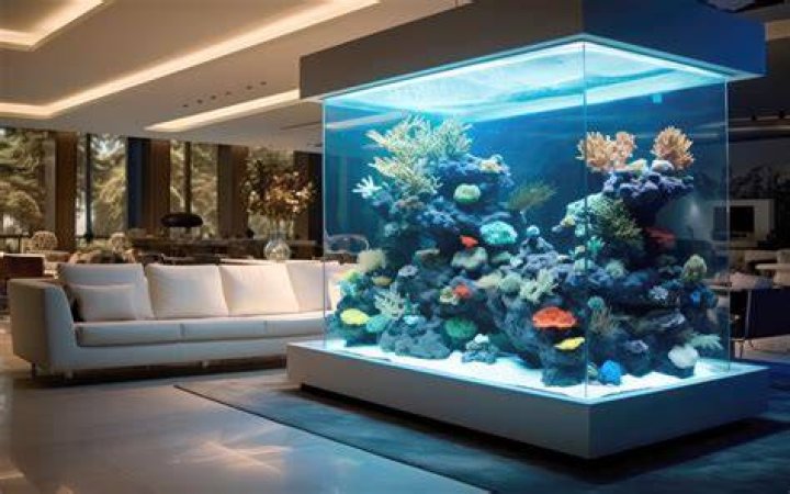 A Cleverly Designed Custom Aquarium That Allows Cats to Safely Watch