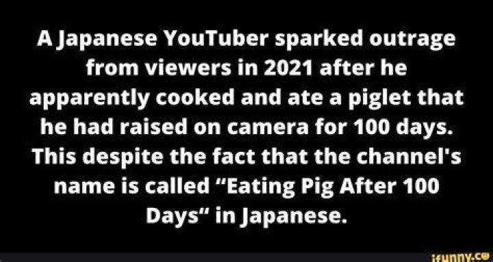 A YouTuber sparked outrage with a video where he appeared to offer food