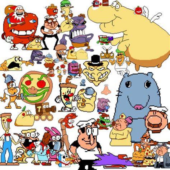 All pizza tower characters by johnnyboy131313 on DeviantArt