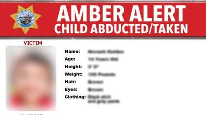 Amber Alert Police warn of boobytrap car