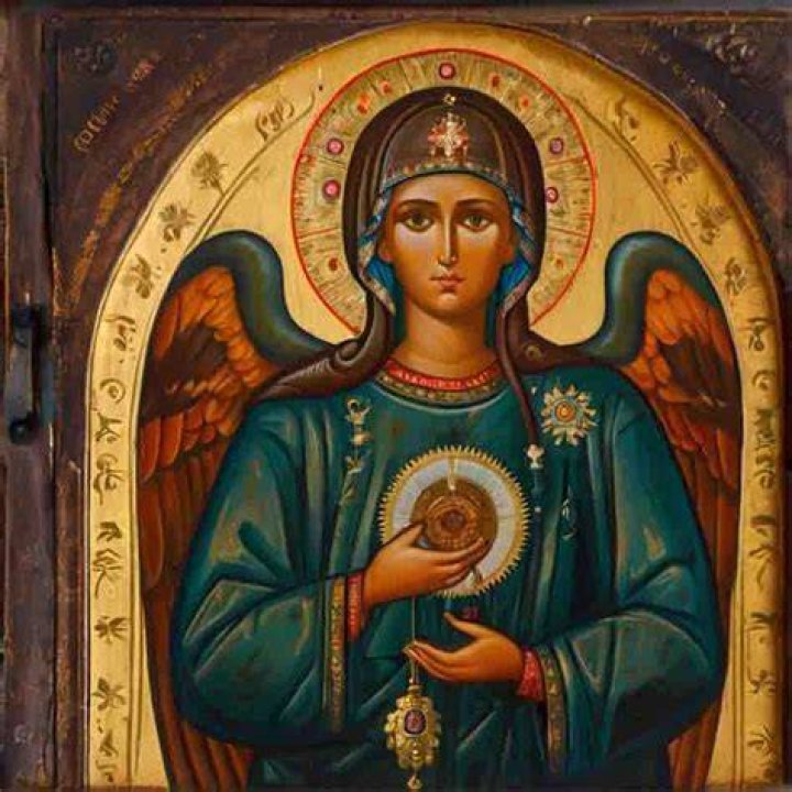 Angel Russian Icon Religious Art High Resolution Stock Photography and
