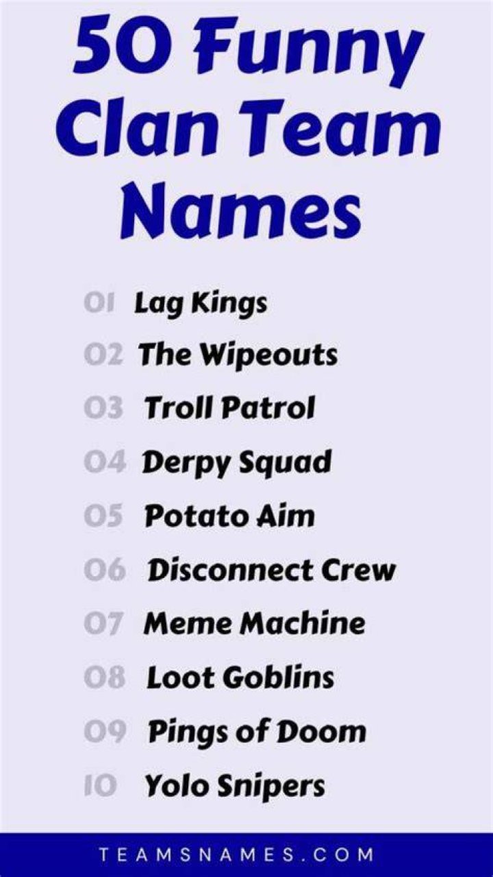 Best Clan Names For Funny, Cool, Badass, Creative, Sweaty & Epic [2021]