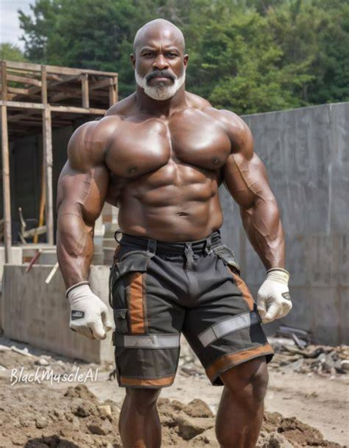 black muscle worship on Tumblr