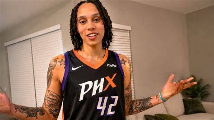 Brittney Griner's name and number were featured on all players jerseys