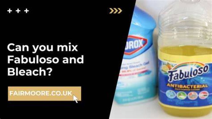 Can You Mix Fabuloso & Bleach? (4 Consequences!)