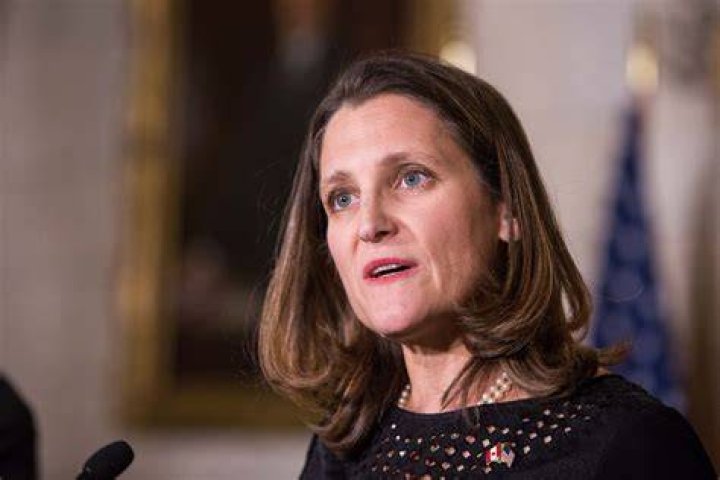 Chrystia Freeland urged to be a climate champion at NAFTA talks
