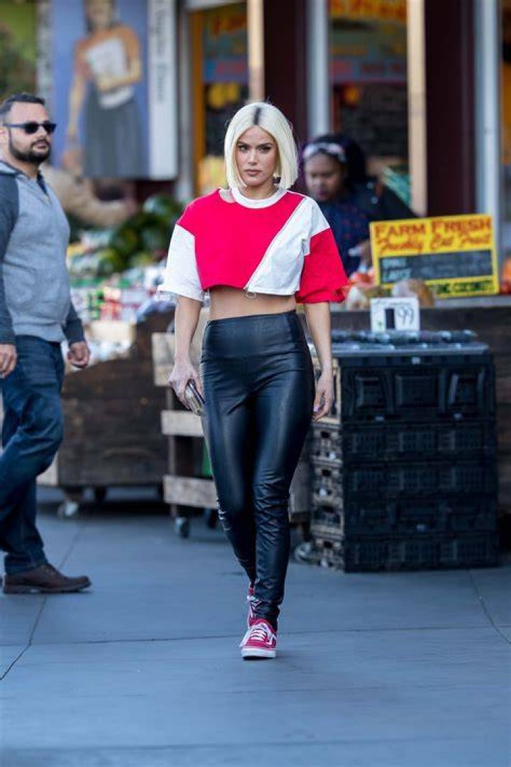 CJ Perry at The Grove in LA Cj perry, Leather pants, Fashion
