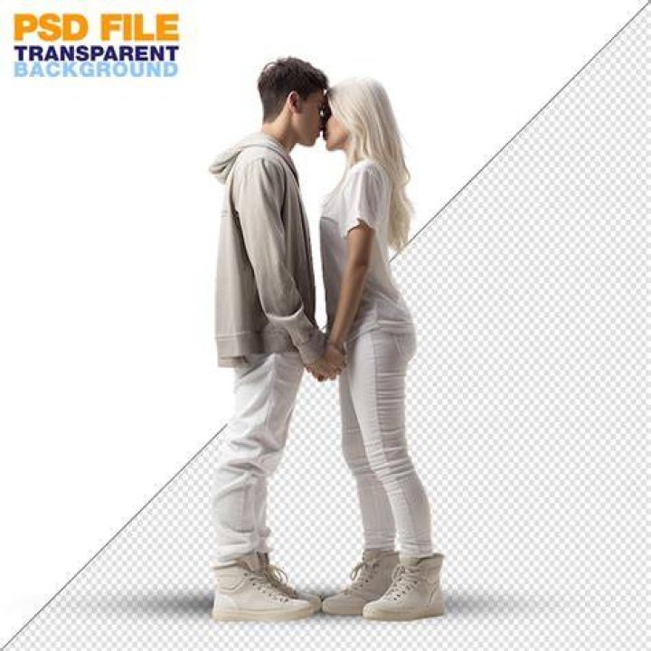 Couple Kiss White Transparent, Couple Kissing, Couple, 520, Valentine S