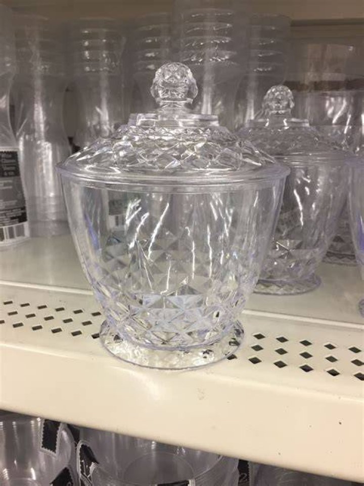 Cute plastic jars Dollar Tree