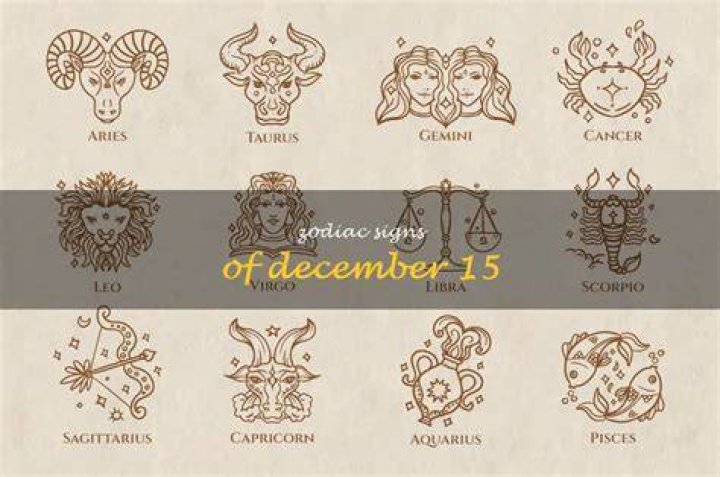 December 15 Zodiac Signs Personality And Predictions