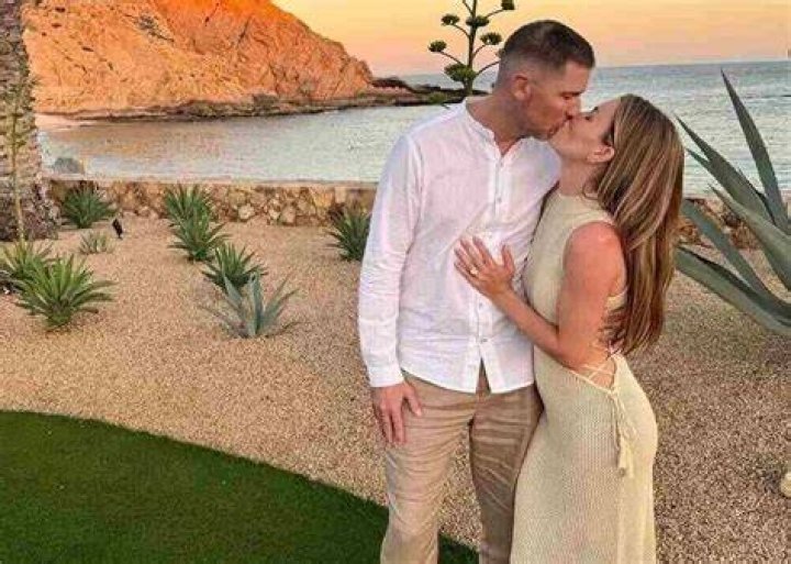 Denny Hamlin and longtime girlfriend Jordan Fish get engaged