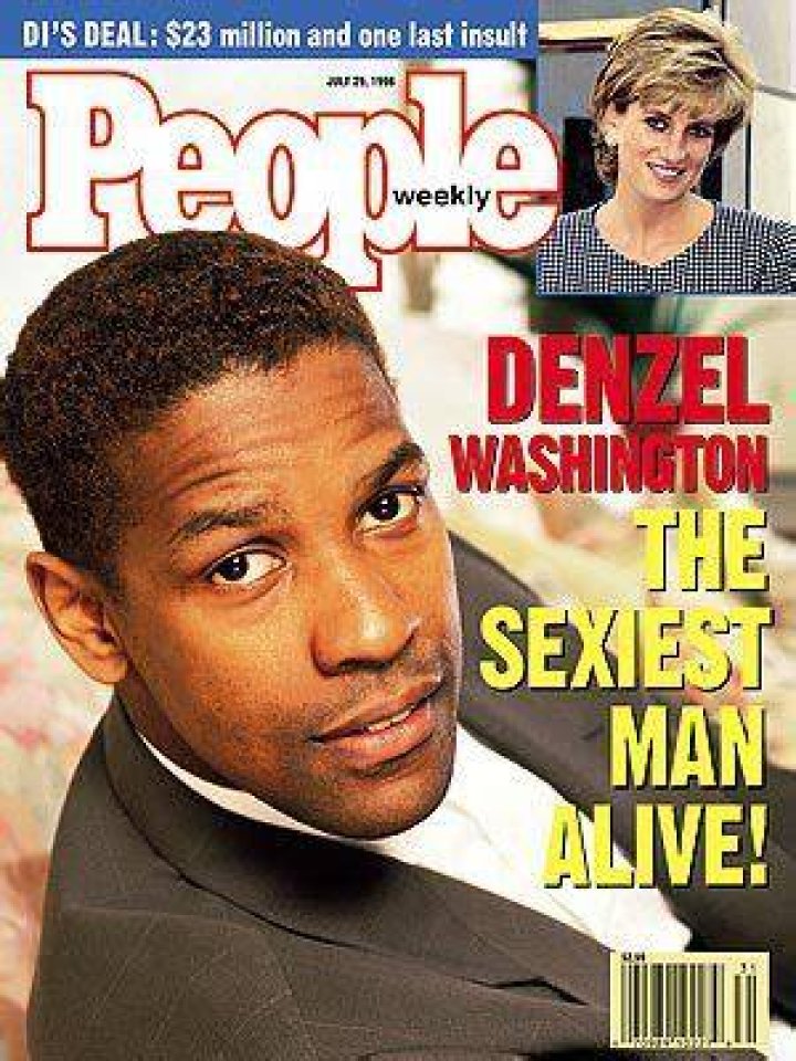 Denzel Washington, 1996 from People's Sexiest Man Alive Through the Years E! News