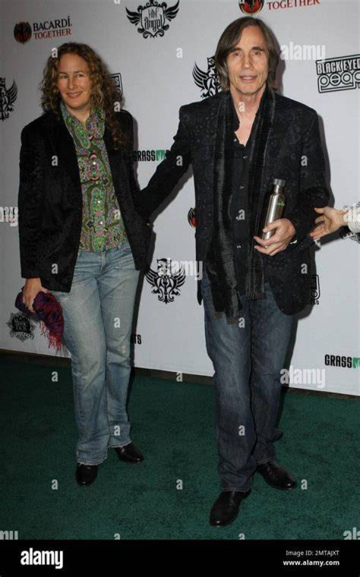 Dianna Cohen Jackson Browne Editorial Stock Photo Stock Image