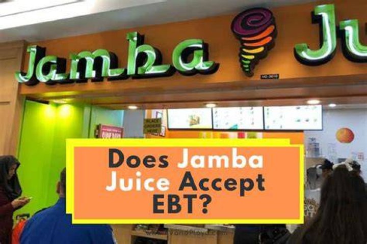 Does Jamba Juice Accept EBT? (Food Stamps + More)