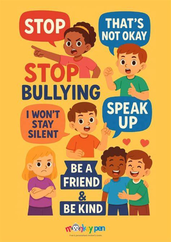 EGMT13307 Bullying Poster Set Pack of 6 Findel International