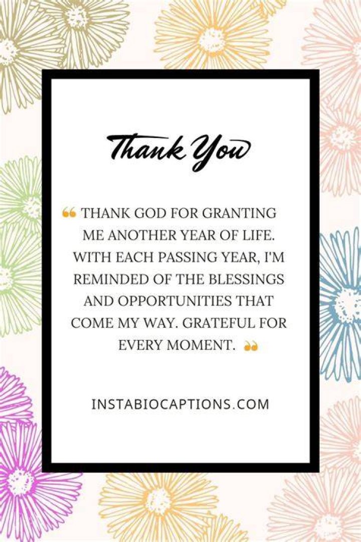 Embracing My Birthday: A Gratitude Message To God