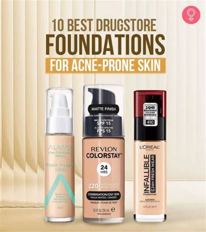 Finding The Perfect Drugstore Foundation For Acne Prone Skin