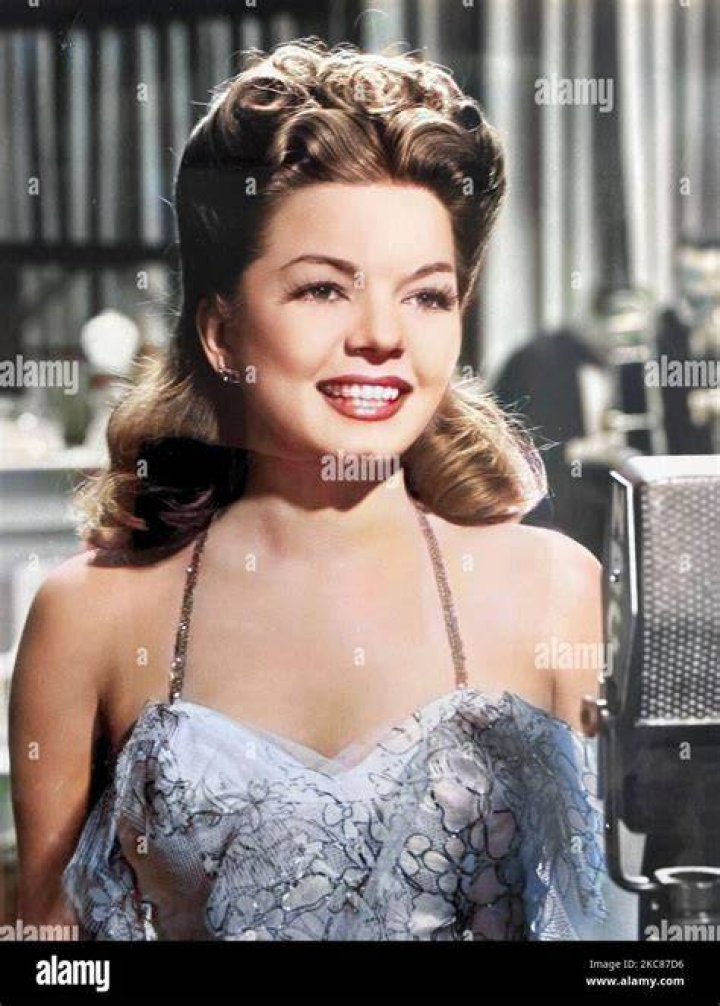 FRANCES LANGFORD (19132005) American singer and film actress about