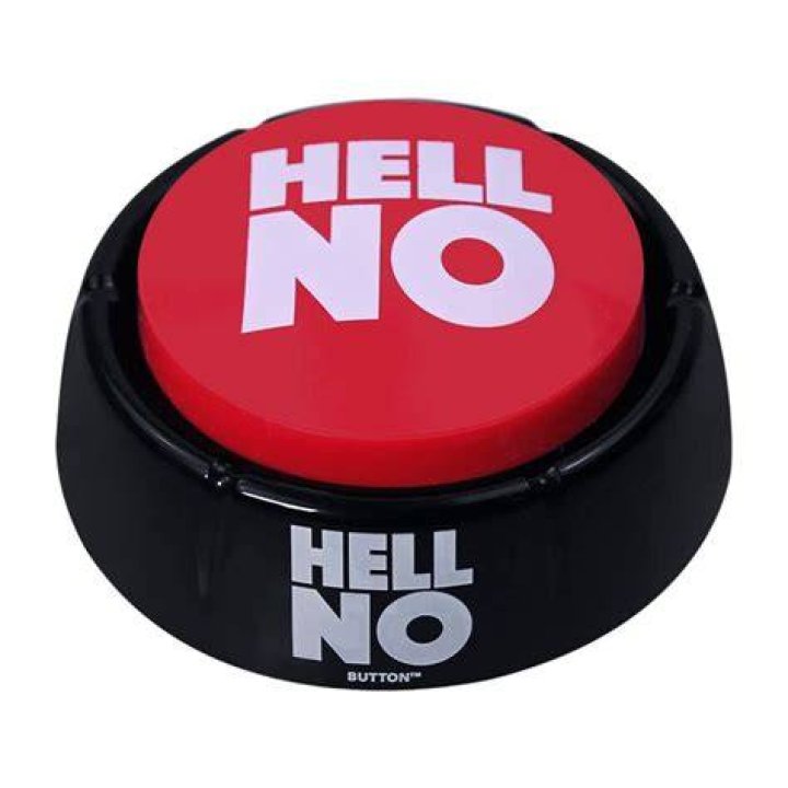 Hell No Button