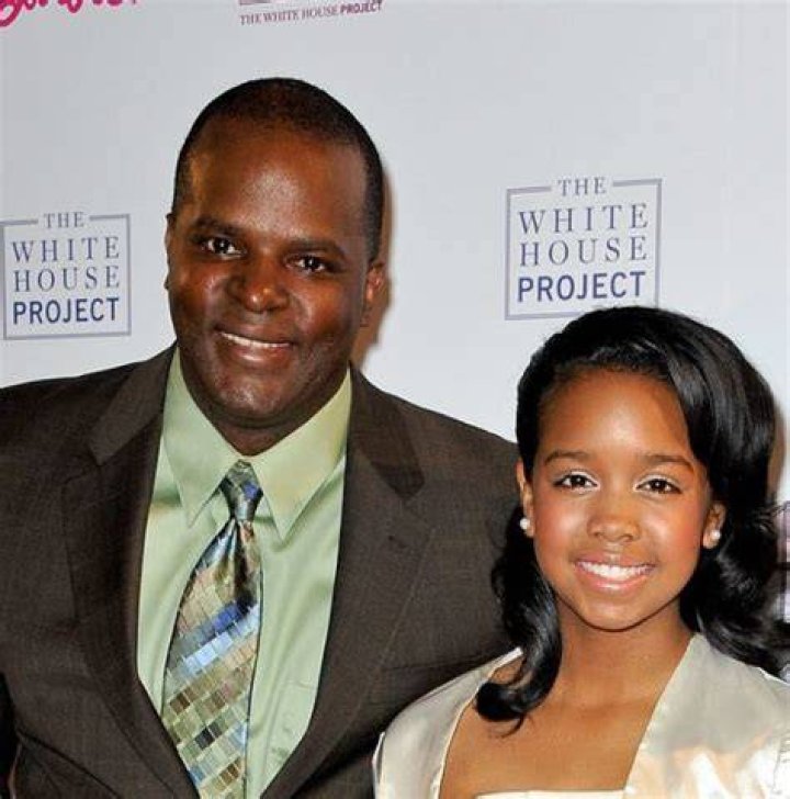 HER with her father Kenny Wilson Celebrities InfoSeeMedia
