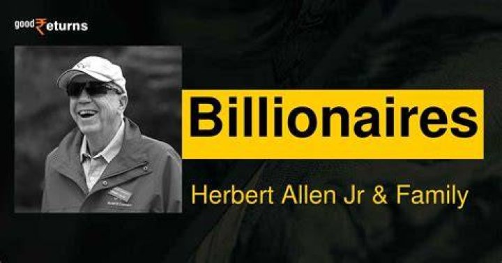 Herbert Allen Jr Net Worth, Age, Height, Weight, Family, Wiki 2024