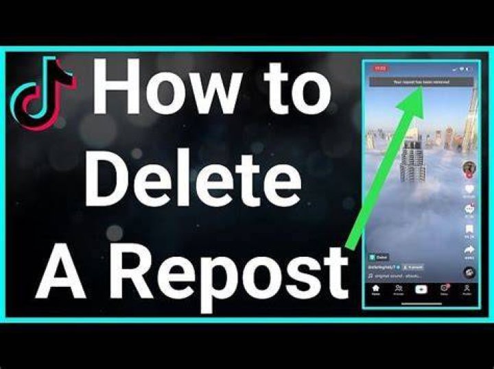 How to UnRepost on TikTok (Undo, Delete & Remove Video)