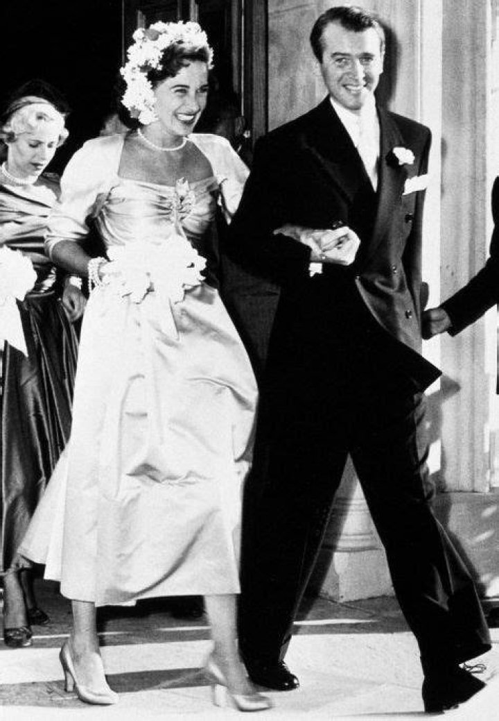 Jimmy Stewart&rsquo;s wedding, 1949 Hollywood wedding, Old hollywood