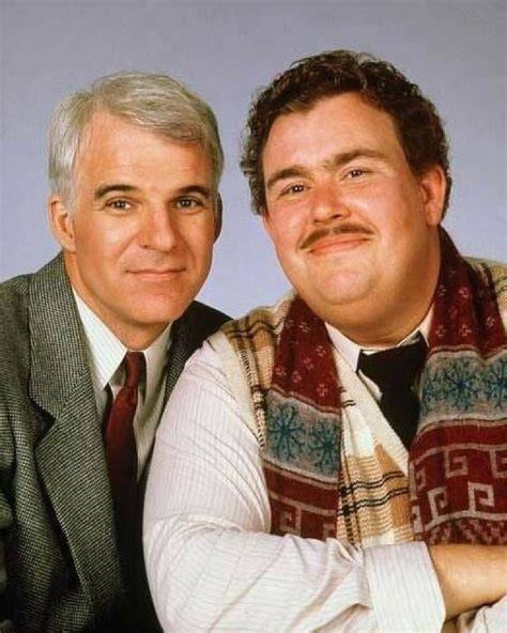 John Candy, Steve Martin, and John Hughes making the best Thanksgiving