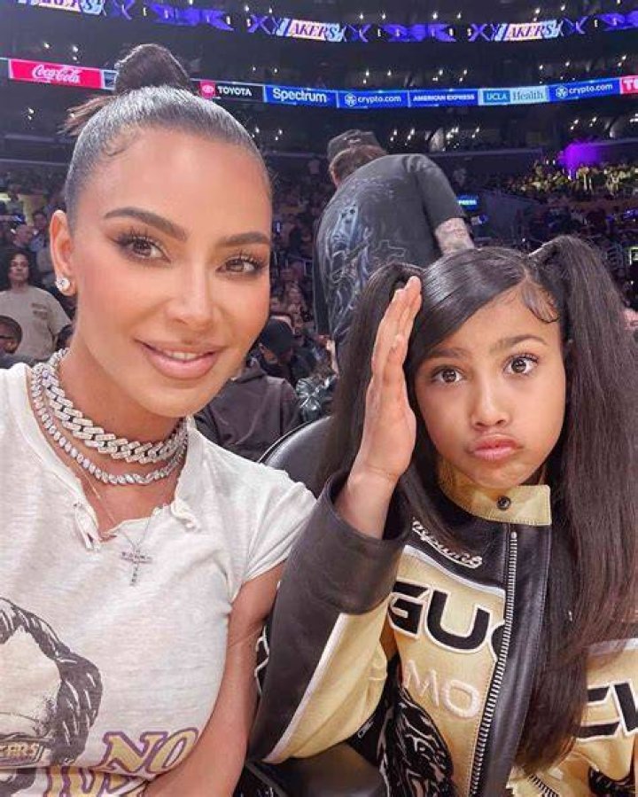 Kim Kardashian and North West Eyebrowgate