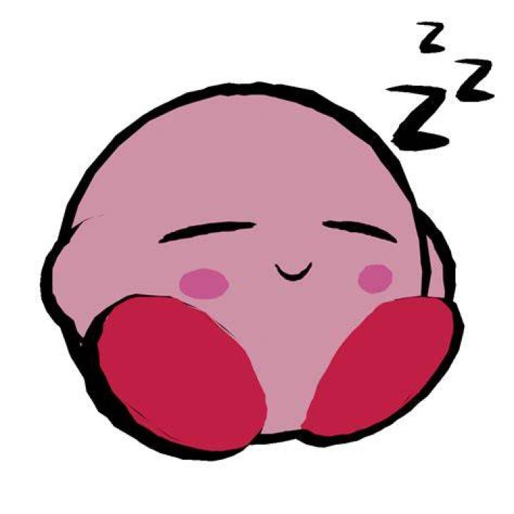 Ludo West Sleepy Kirby (Gif)