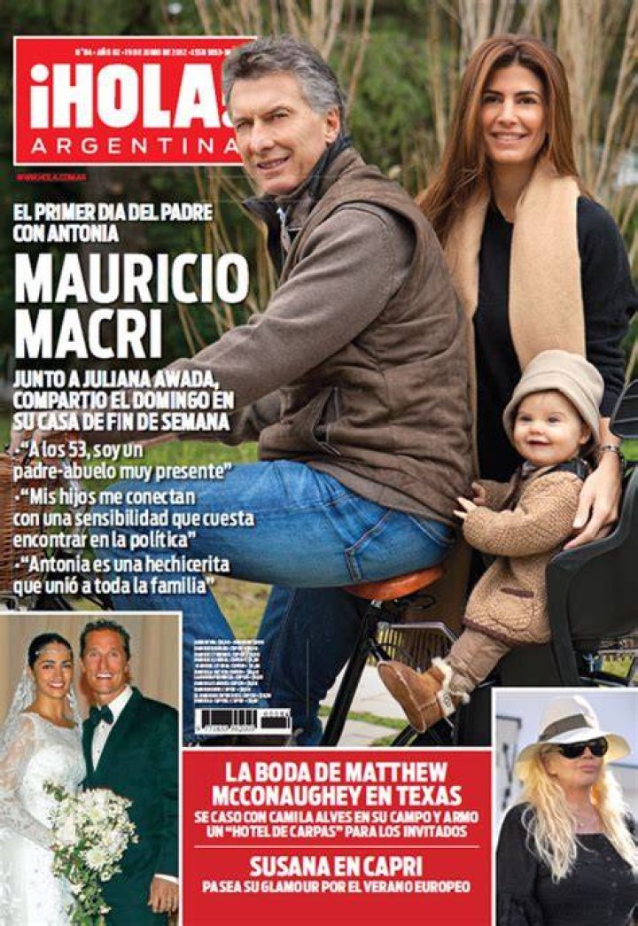 Macri en la intimidad se cas&oacute; 3 veces y es pap&aacute; de 4 chicos