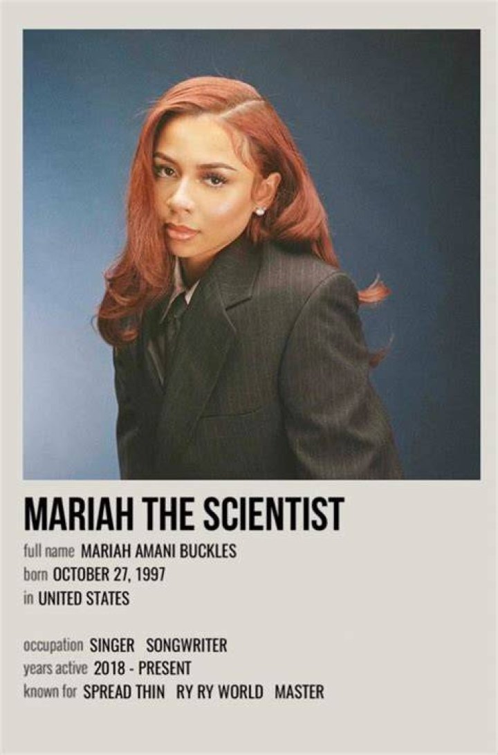 Mariah The Scientist