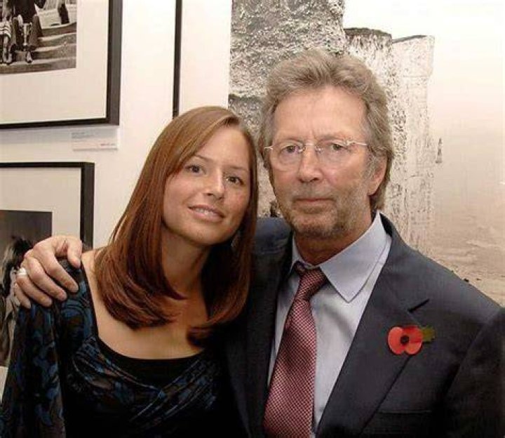 Melia McEnery and Eric Clapton. Eric Clapton with his wife Melia Stock