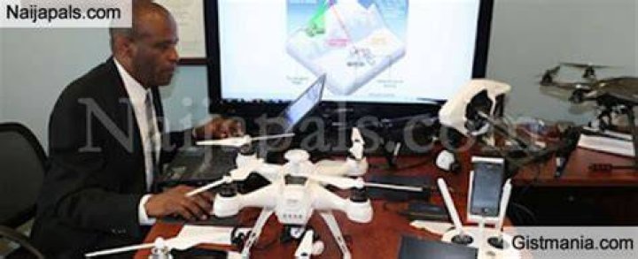 Nigerian Man, Osato Who Makes Drones For U.S Army Begins Work For Homeland Security (See Photos