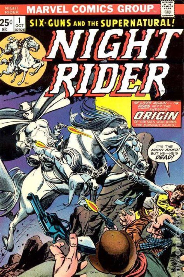 Night Rider (1974) comic books