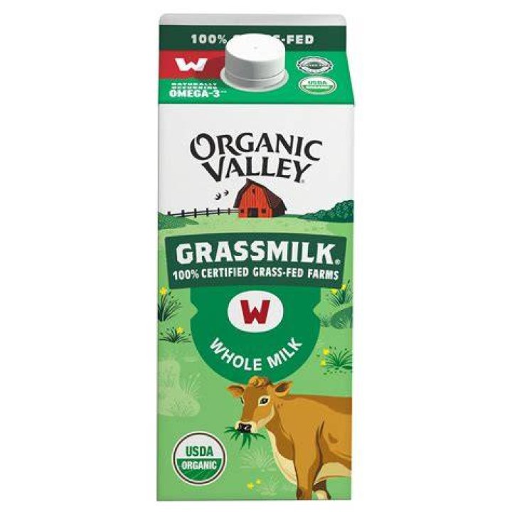 Organic Valley Grassmilk 100 Grassfed Whole Milk Nonhomogenized