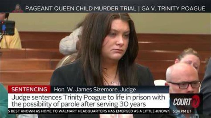 pageant queen Trinity Poague charged with murder of boyfriend&rsquo;s son
