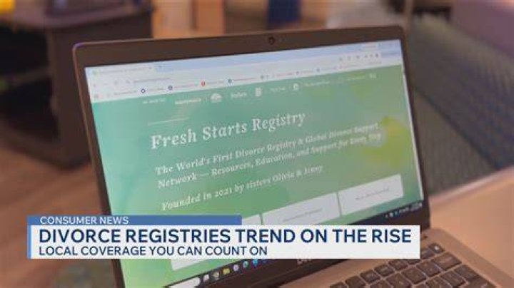 People are making divorce registries after splitting up