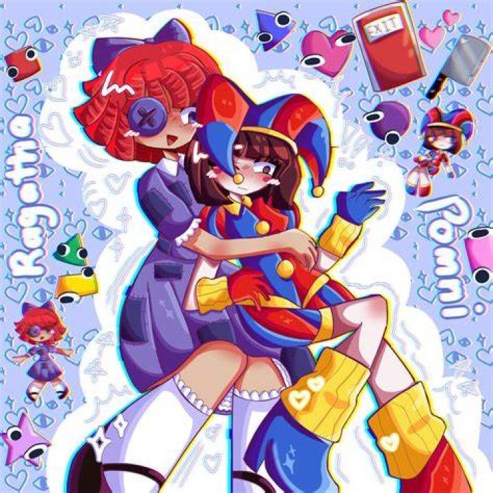 Pomni x Ragatha by RikaChanDibujos on DeviantArt