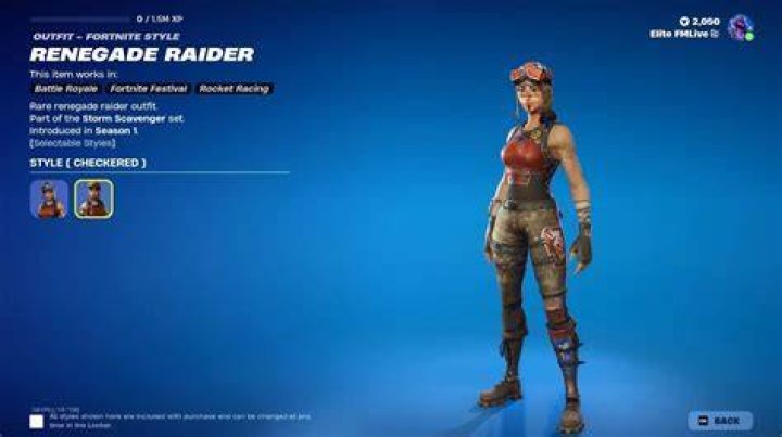 Renegade Fortnite Skin Skins All Fortnite Skins in Our