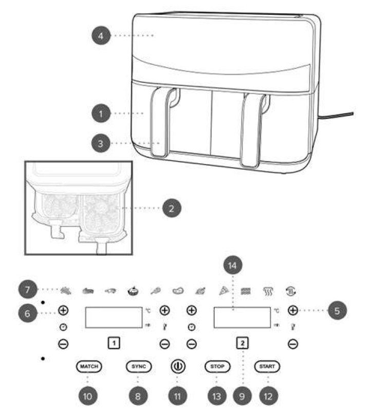 Salter Air Fryer Instruction Manual