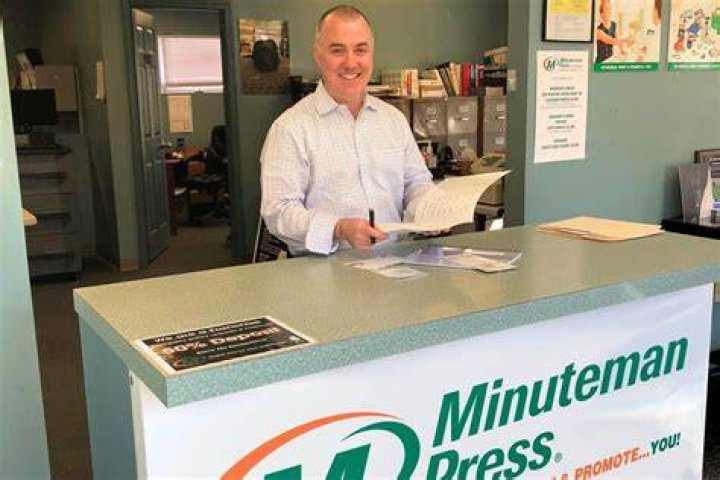 Second Generation Minuteman Press Franchise Team in North Olmsted, Ohio