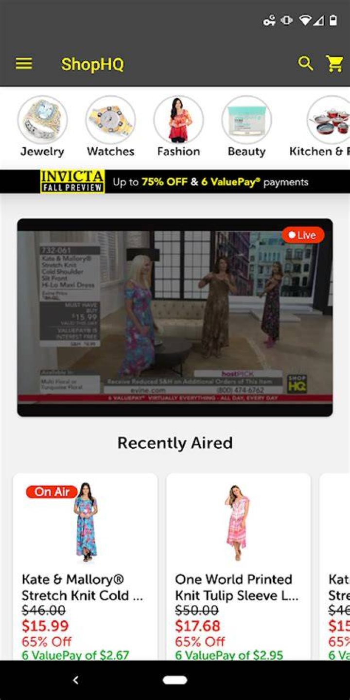 ShopHQ Boutique Shopping