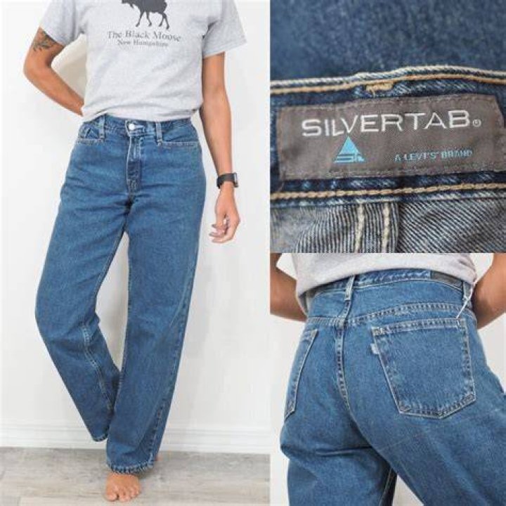 Silver Tab Mom Jeans with a Camel Toe anneclohmer Flickr