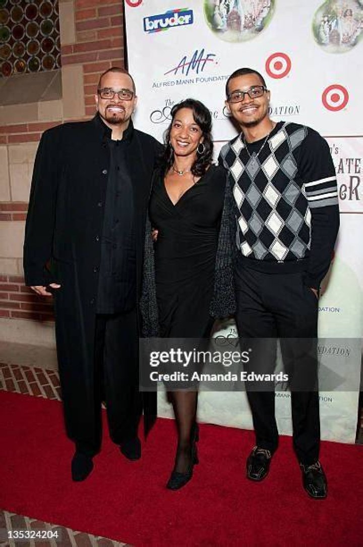 SINBAD with son Royce Adkins and daughter Paige Adkins.Hunchback of