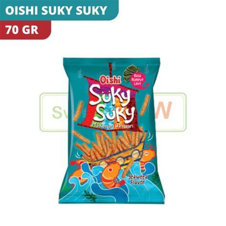 Suky Suky Seaweed Flavor Oishi
